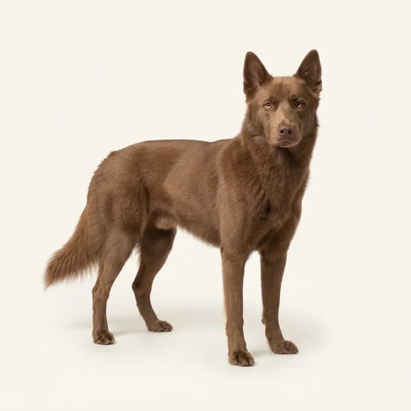 Husky d'Alaska adulte en Marron