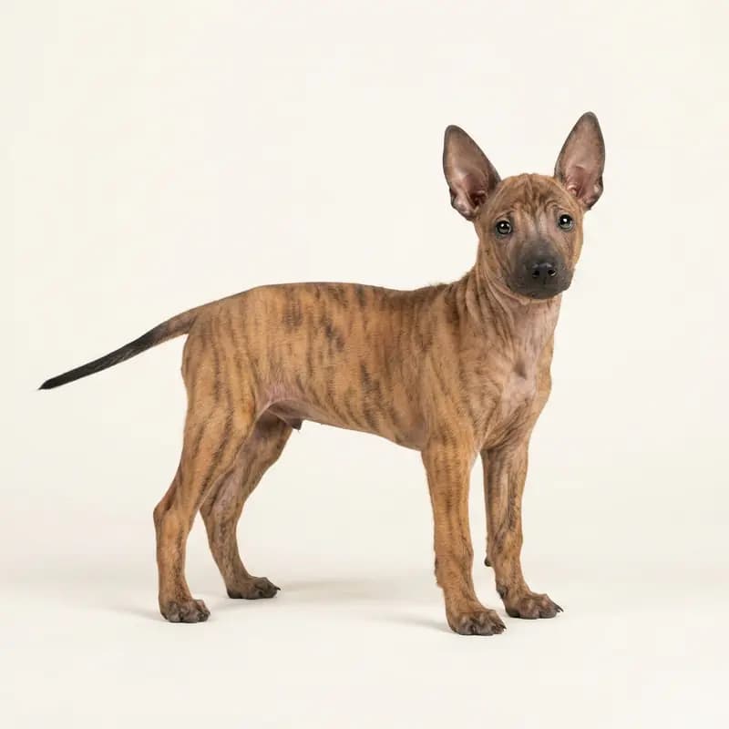 Xoloitzcuintle Welpe in Stribet