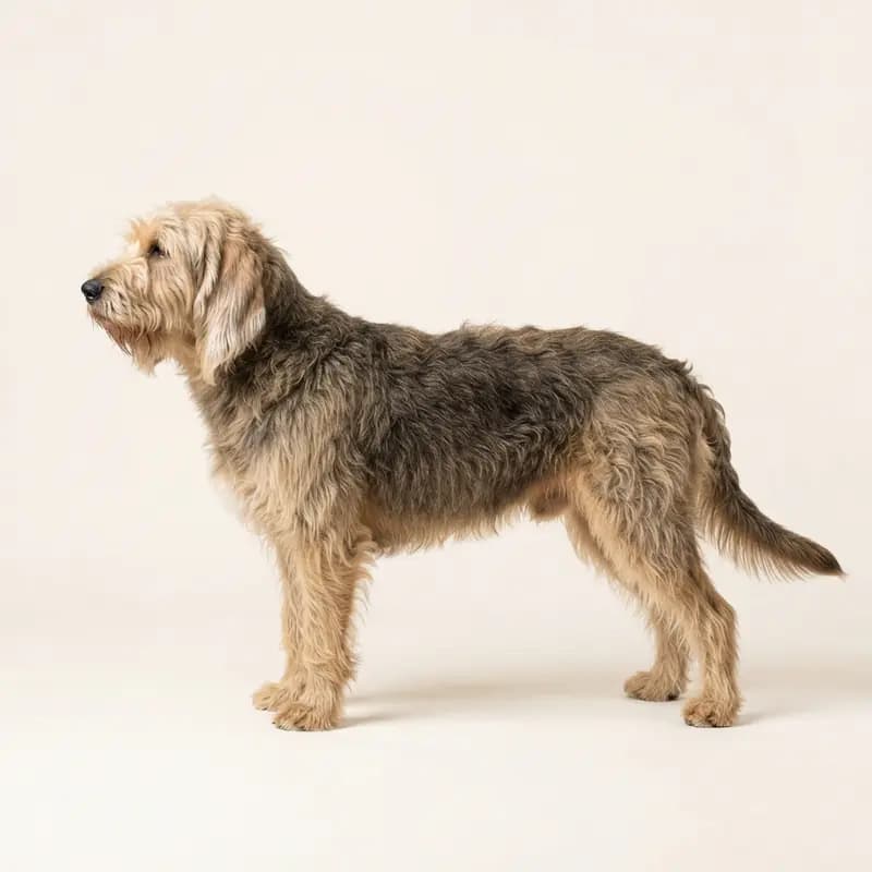 Otterhound med Mellemlang pels