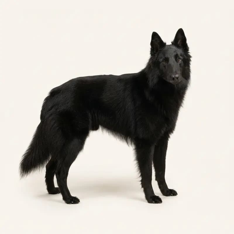 Berger belge adulte en Noir