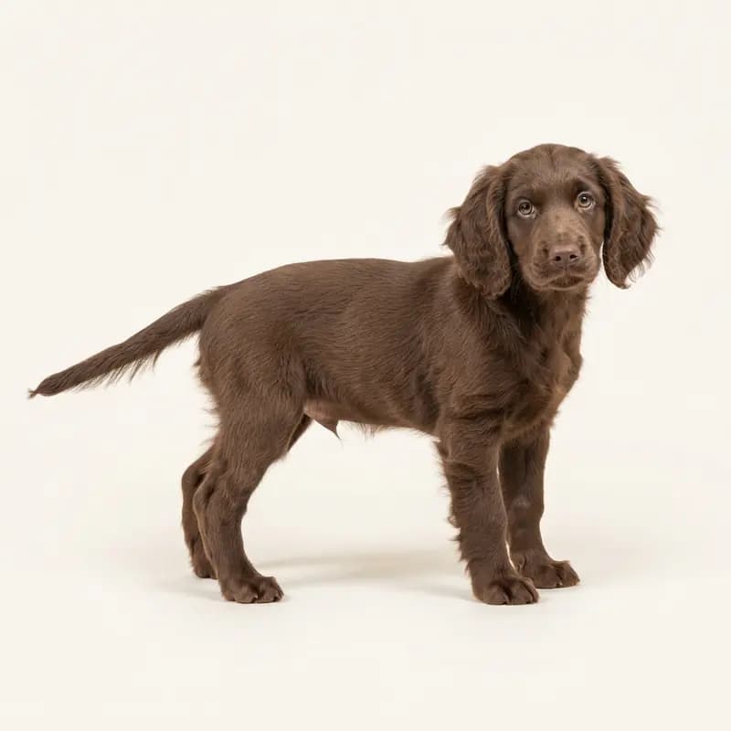 Chien d'oysel allemand Welpe in Marron