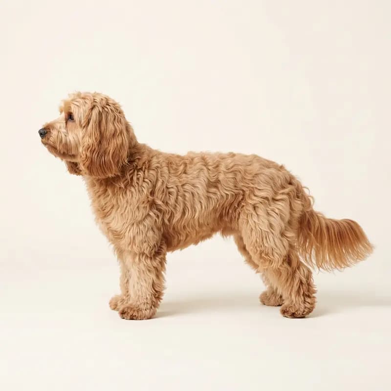 Cockapoo met Lang haar