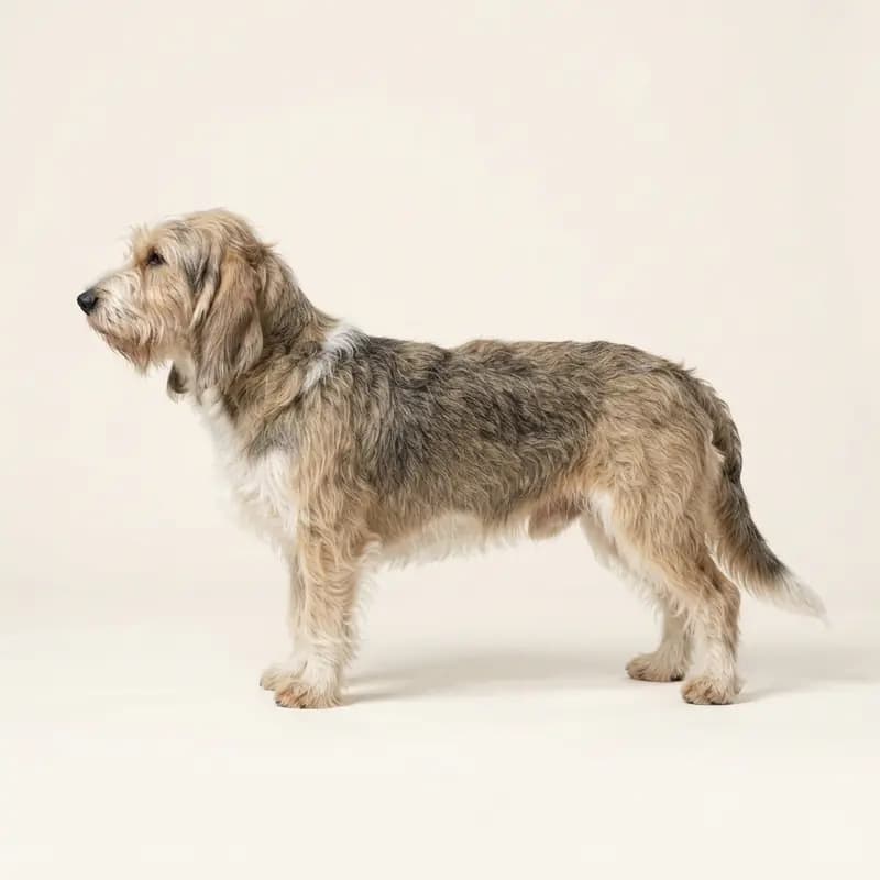 Grand Basset Griffon Vendéen met Halflang haar