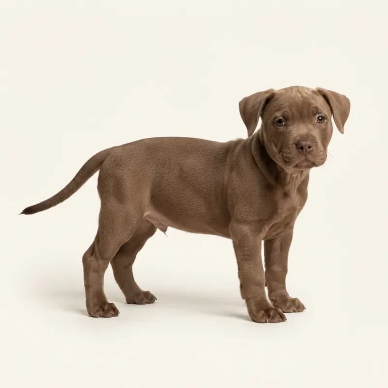 American Bully Welpe in Marron