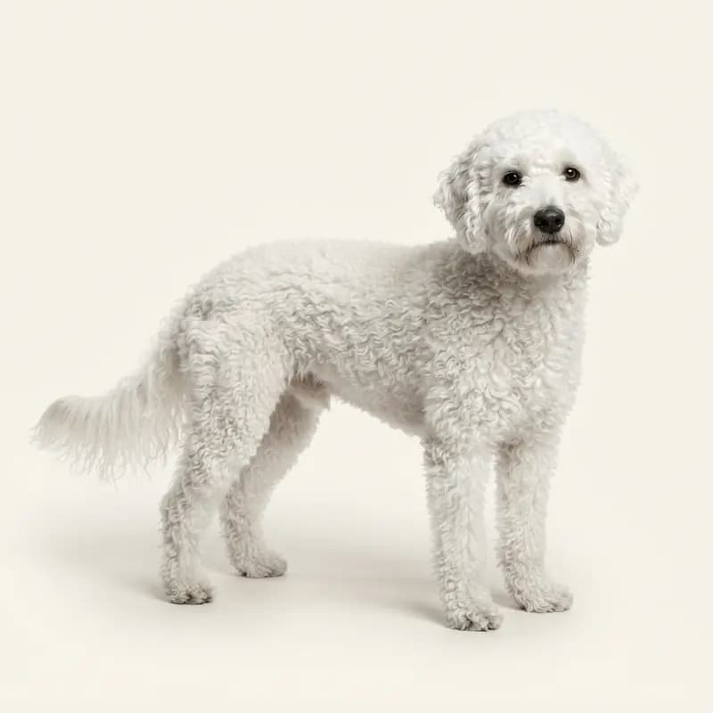 Barbet adulte en Blanc
