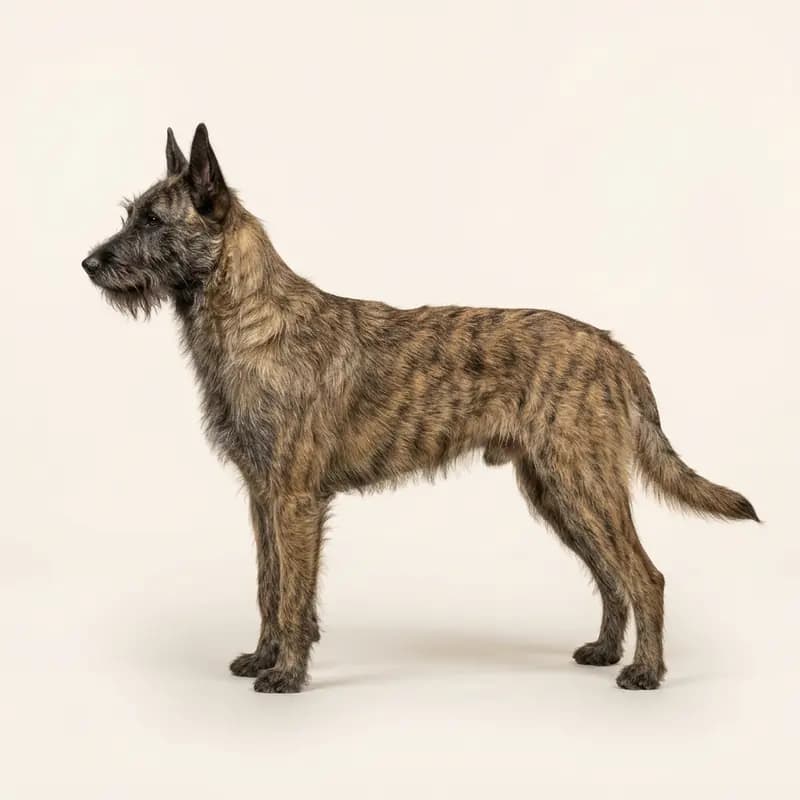 Hollandsk Hyrdehund med Strithåret