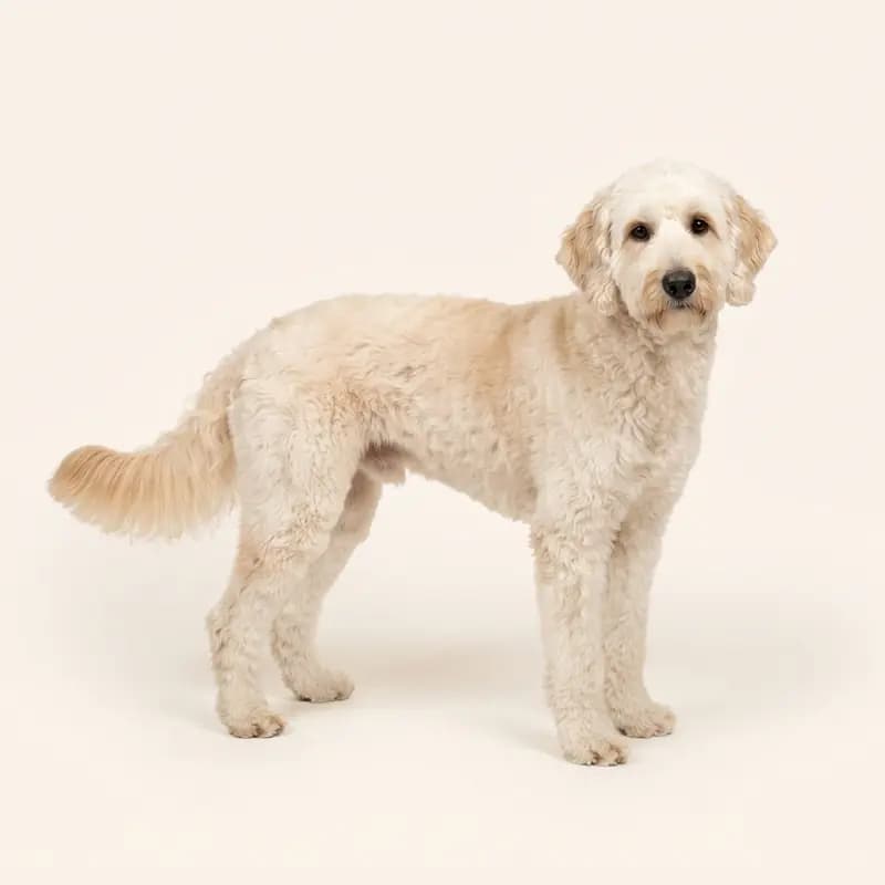 Goldendoodle adulte en Crème