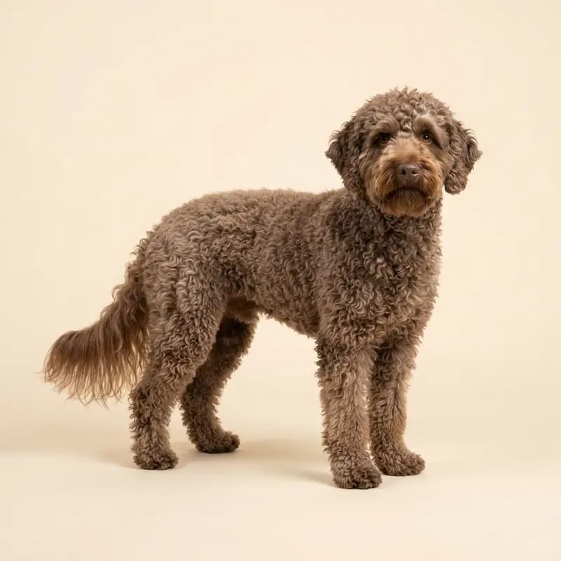 Barbet adulte en Marron