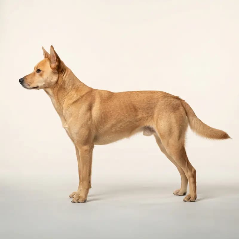 Carolina Dog met Kort haar