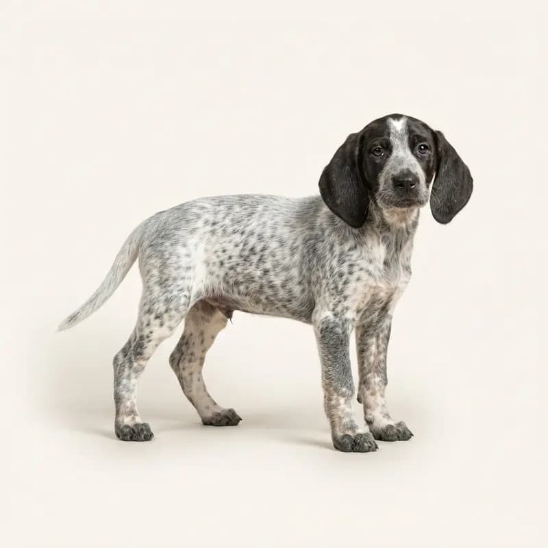 Schweiziske hunde (Lucerne hunde) Welpe in Skimmel