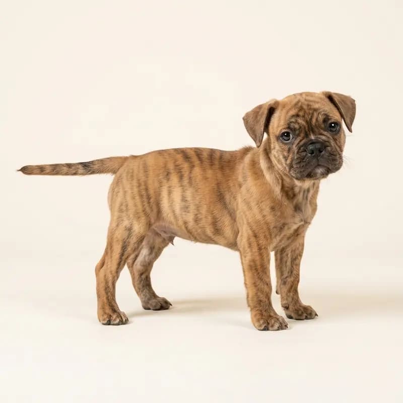 Frenchton Welpe in Stribet