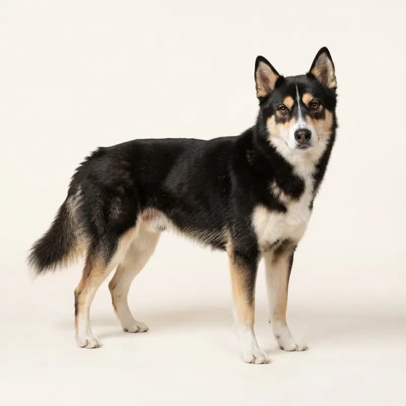 Husky d'Alaska adulte en Tricolore