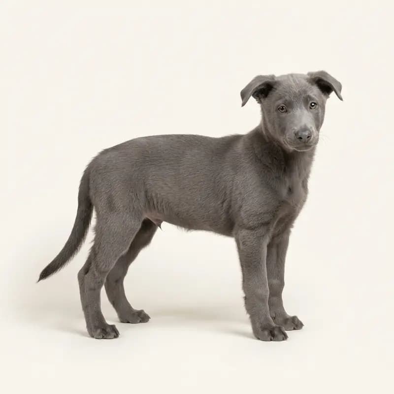 Berger belge Welpe in Bleu