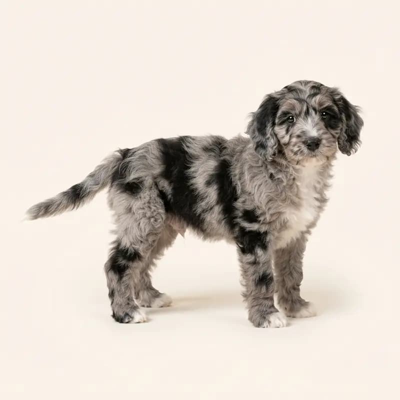 Cockapoo Welpe in Merle