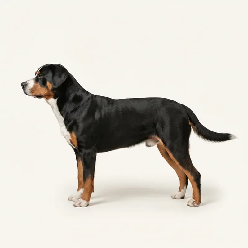 Grote Zwitserse Sennenhond met Kort haar