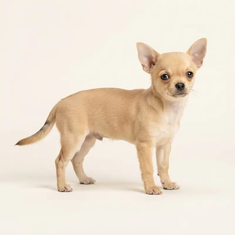 Chihuahua Welpe in Fawn