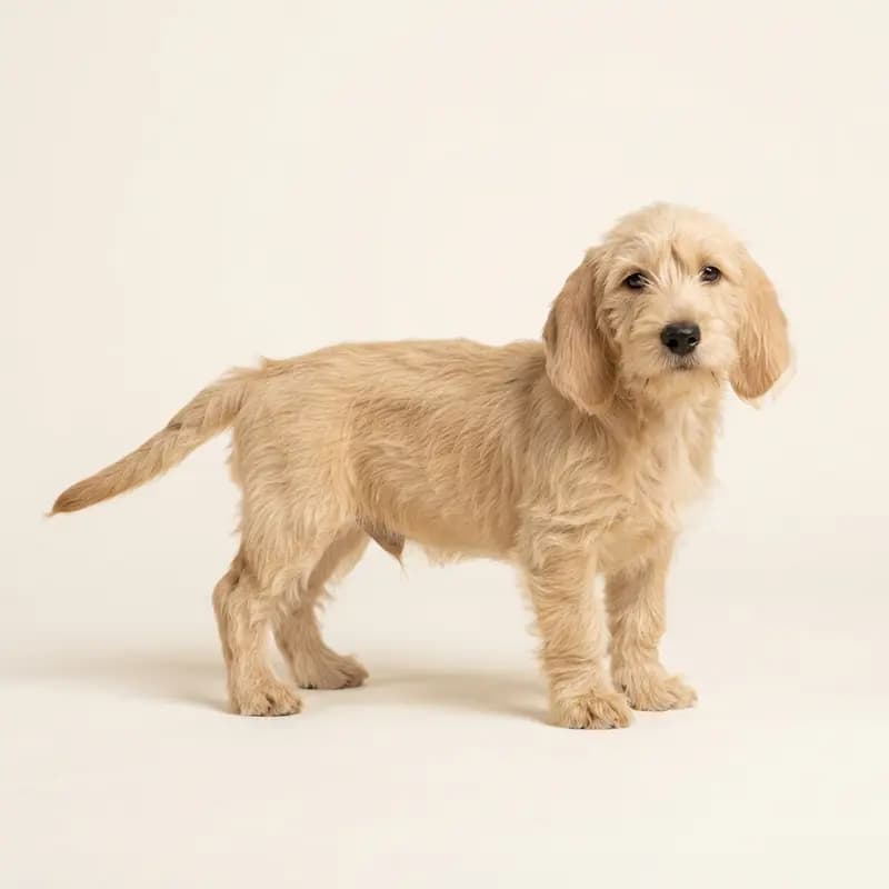 Petit Basset Griffon Vendéen Welpe in Reekleur