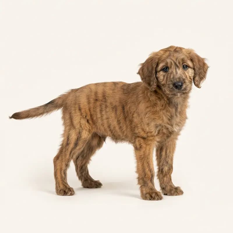 Bernedoodle Welpe in Stribet