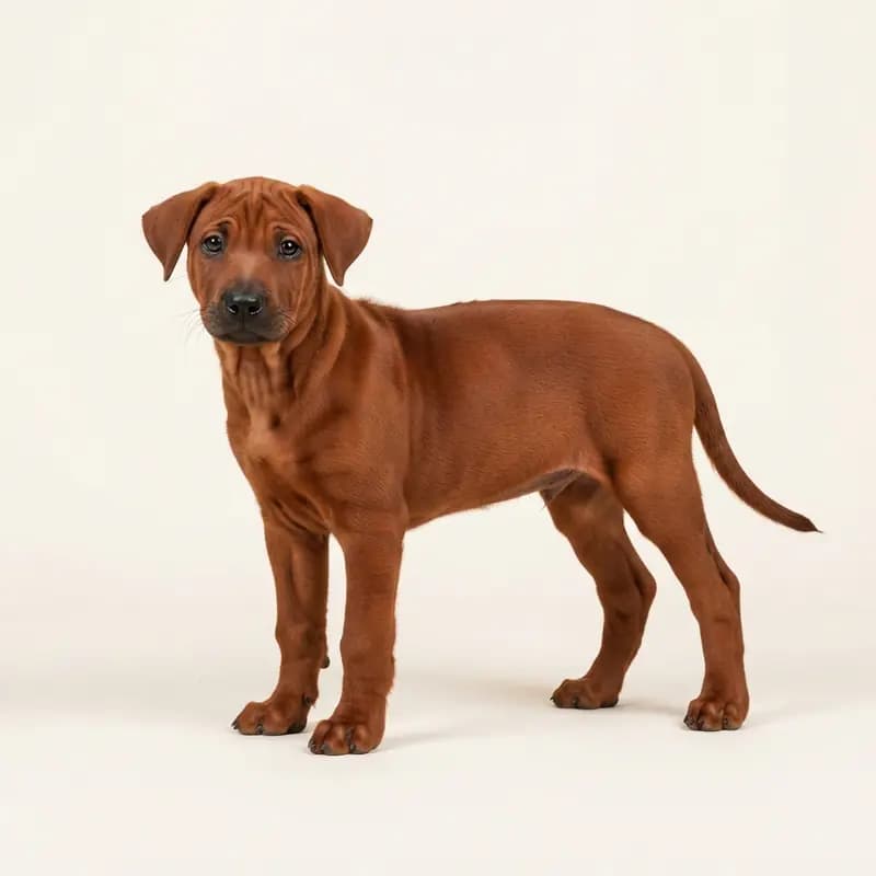 Thaise Ridgeback Welpe in Rood