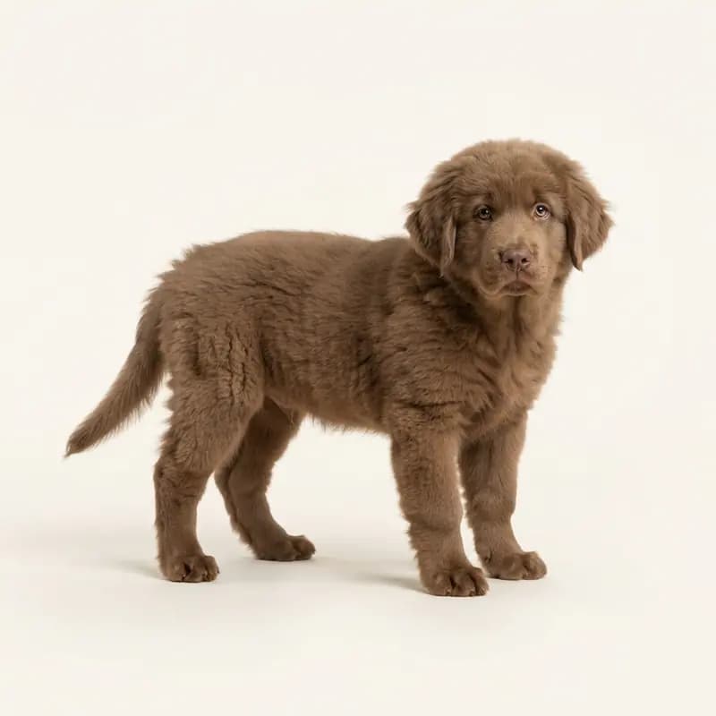 Dogue du Tibet Welpe in Marron