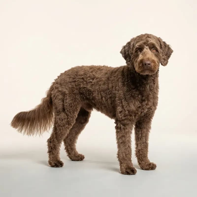 Volwassen Aussiedoodle in Bruin