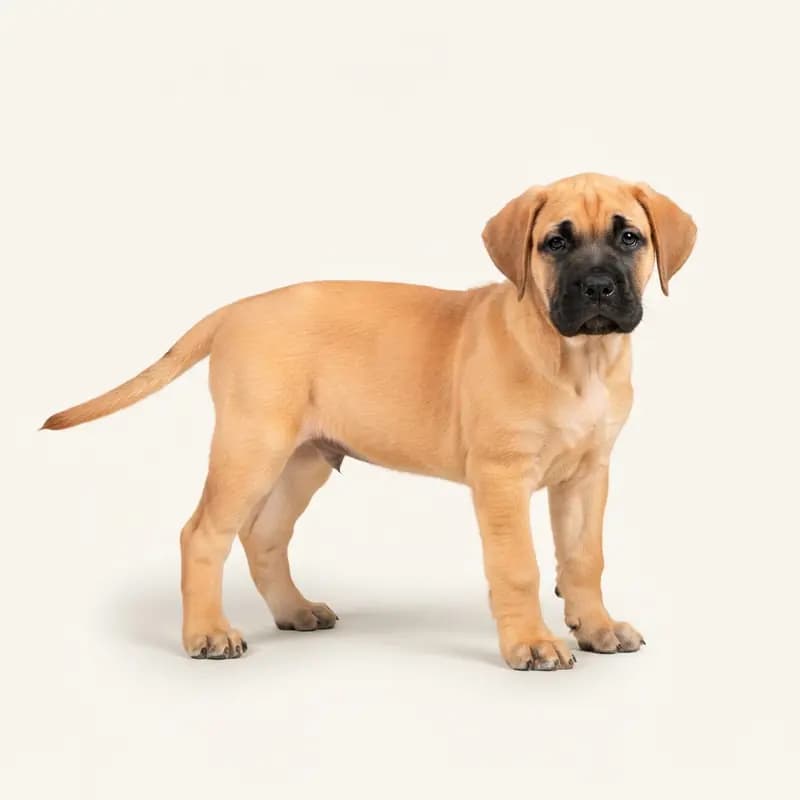 Mastiff Welpe in Abrikos