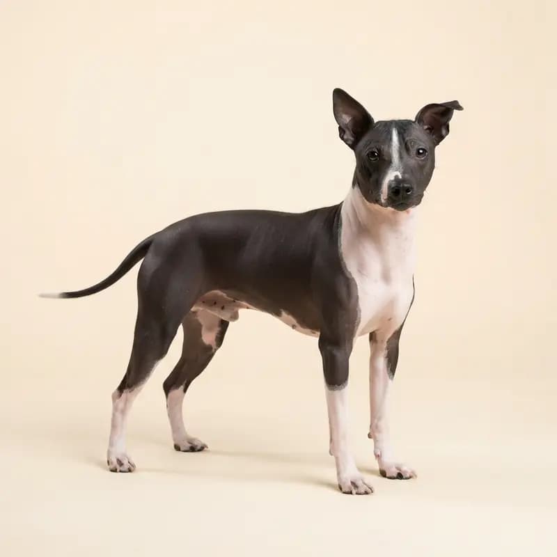 Voksen Amerikansk hårløs terrier i Tofarvet
