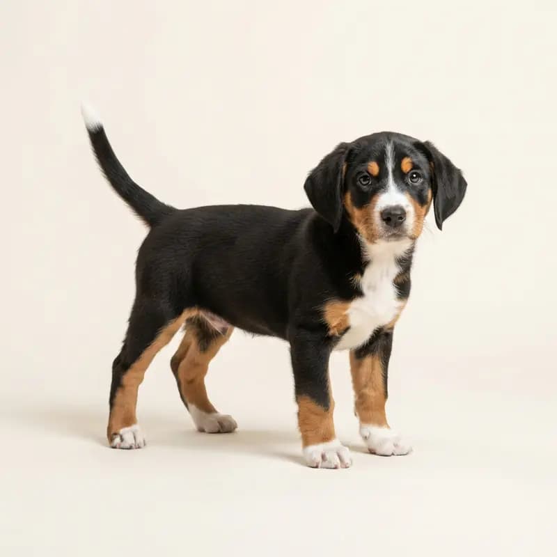 Schweizerhunde (bernererhunde) Welpe in Trefarvet