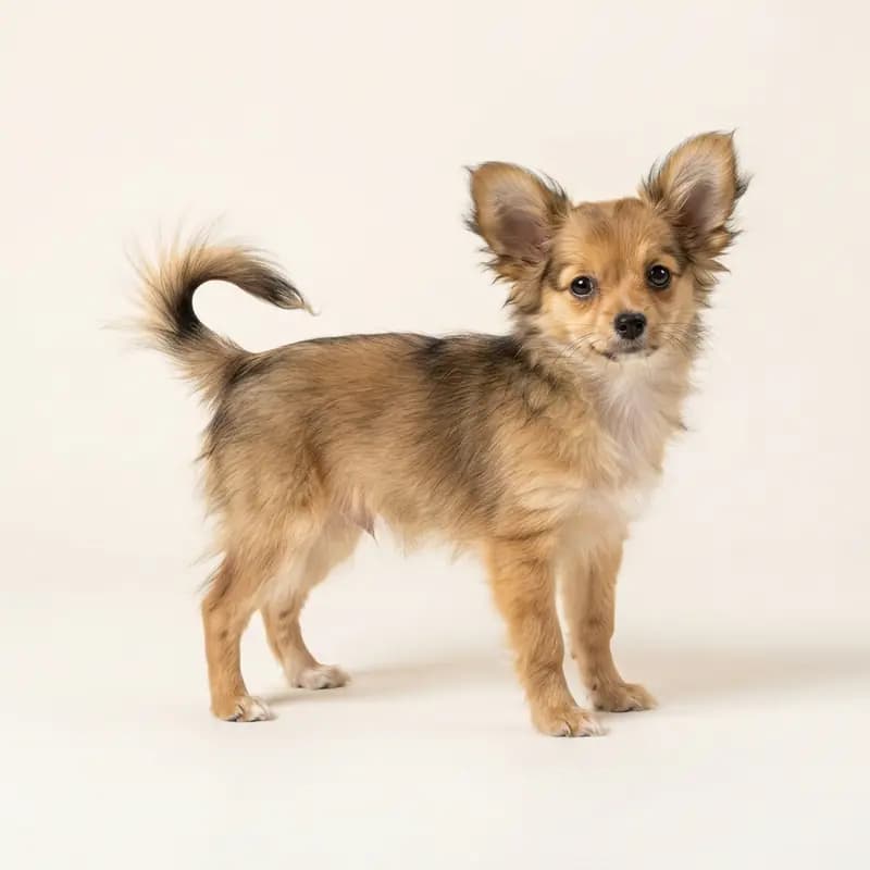 Papillon Welpe in Samur