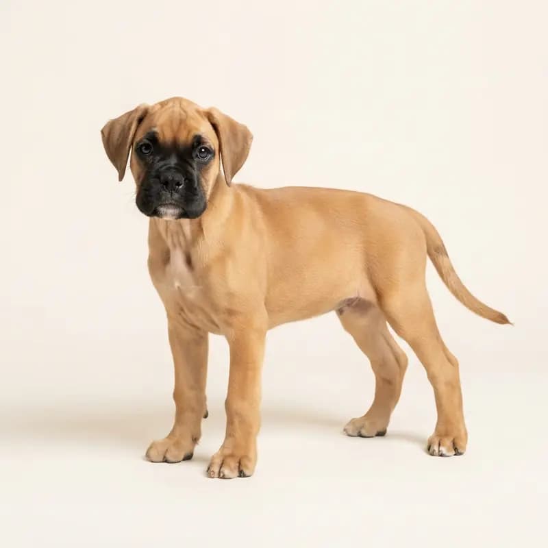 Boxer Welpe in Fawn