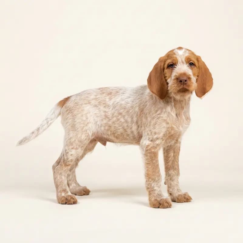 Spinone italien Welpe in Rouan