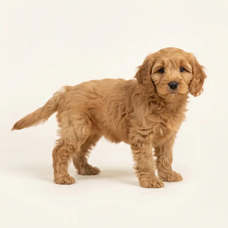 Cockapoo Welpe in Tan