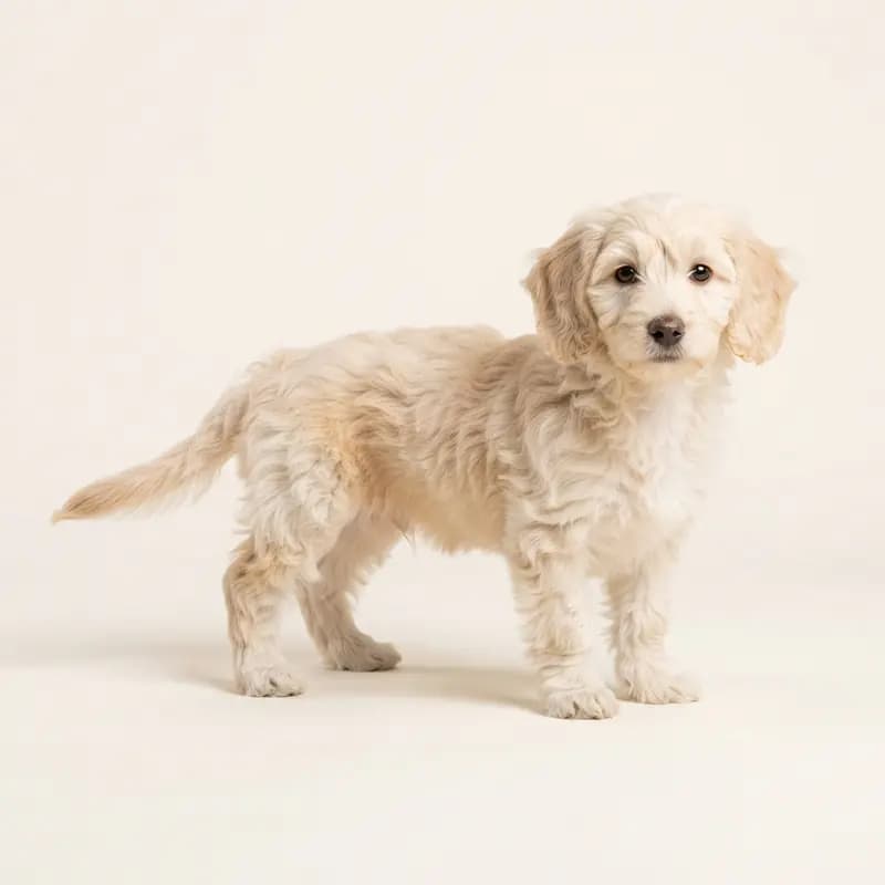 Doxiepoo Welpe in Creme
