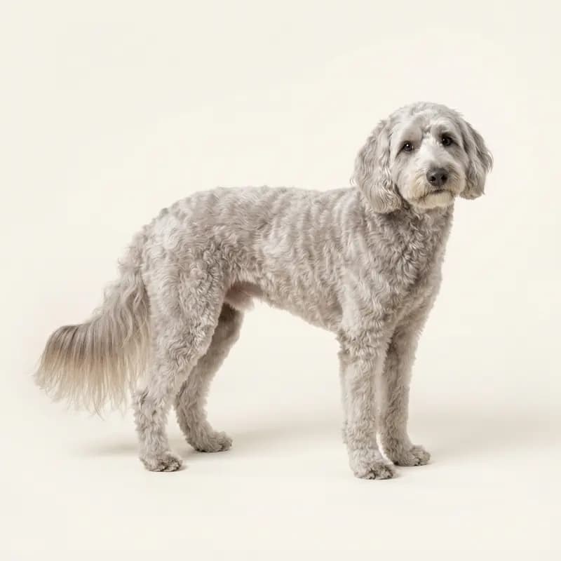 Labradoodle australien adulte en Argenté