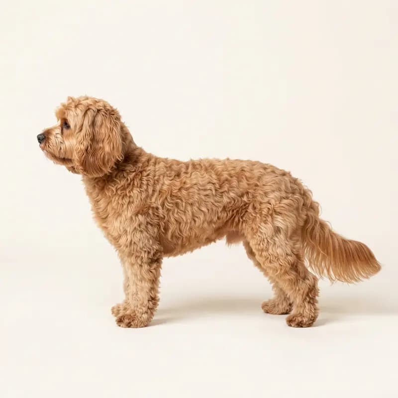 Cavapoo med Mellemlang pels