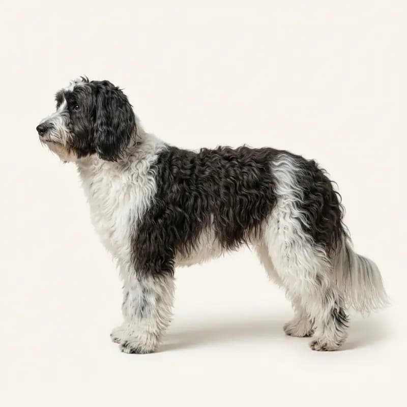Aussiedoodle met Lang haar