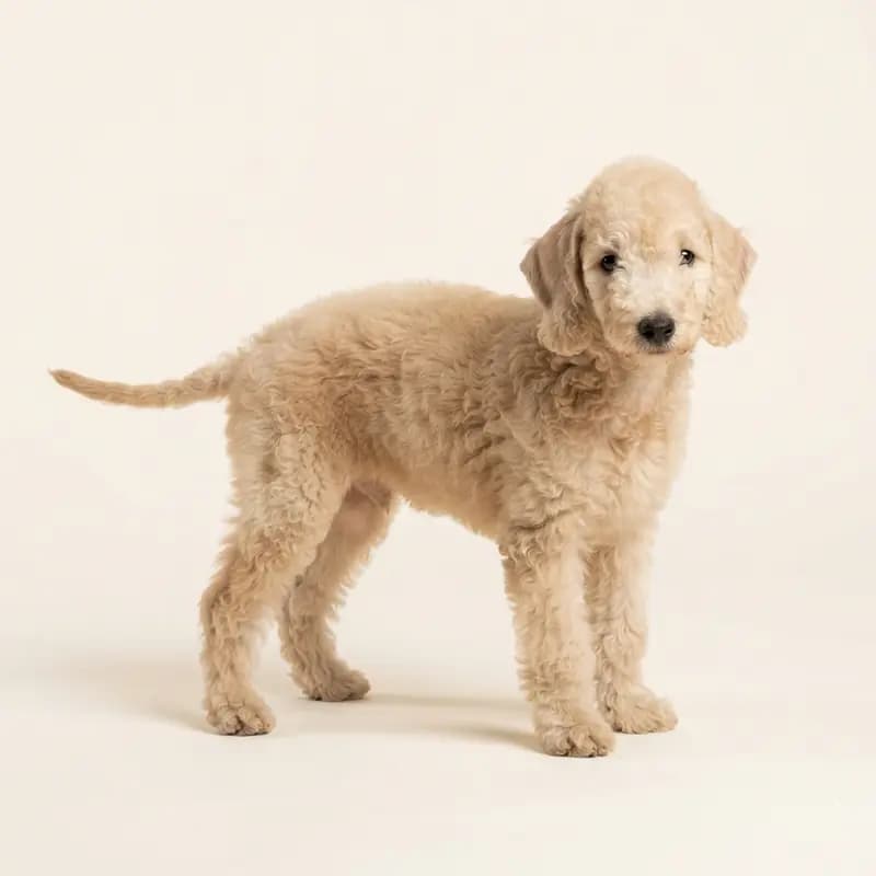Bedlington Terrier Welpe in Fauve