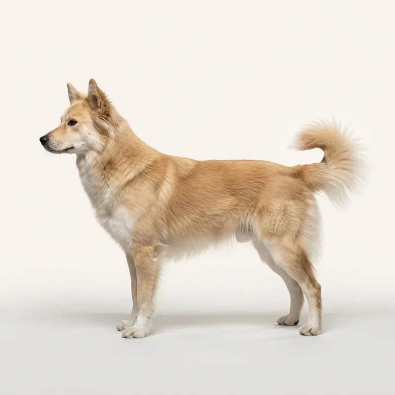 Kanaänhond met Halflang haar