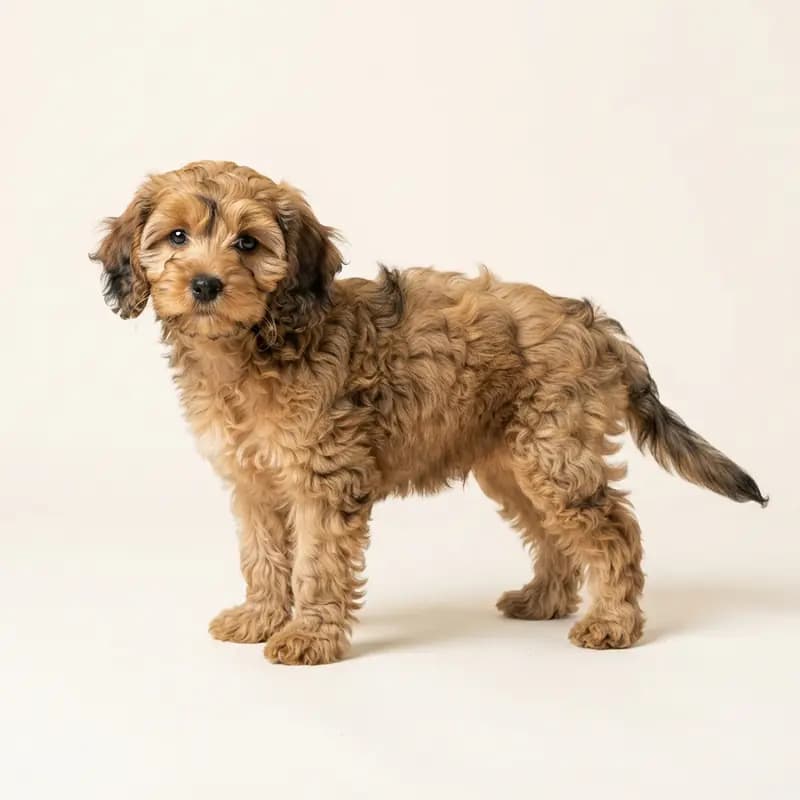 Cavapoo Welpe in Sable