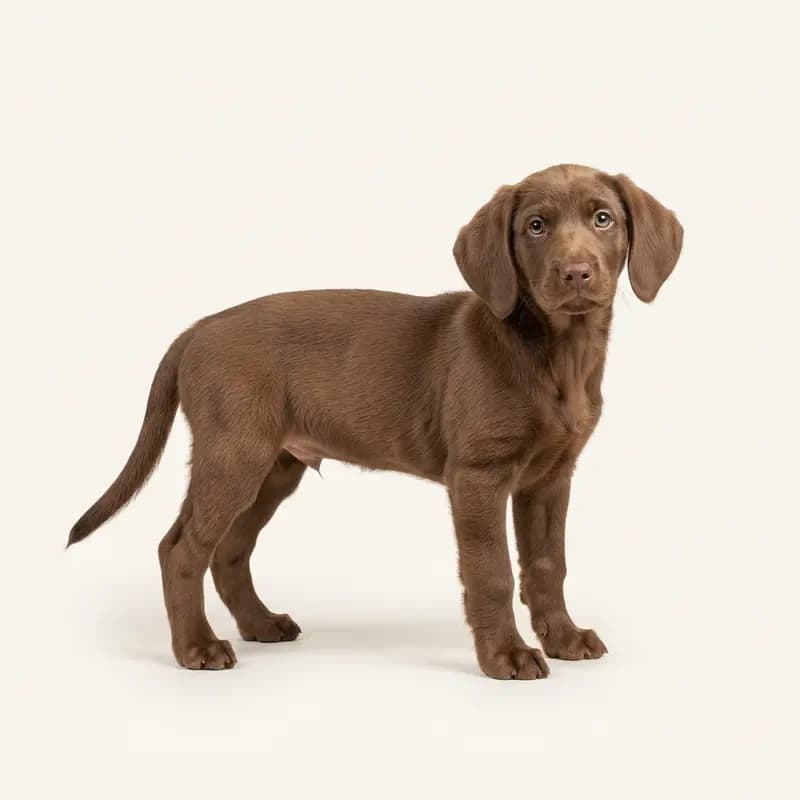 Dunkerhund (Dunkerhound - Norveç Tazısı) Welpe in Kahverengi