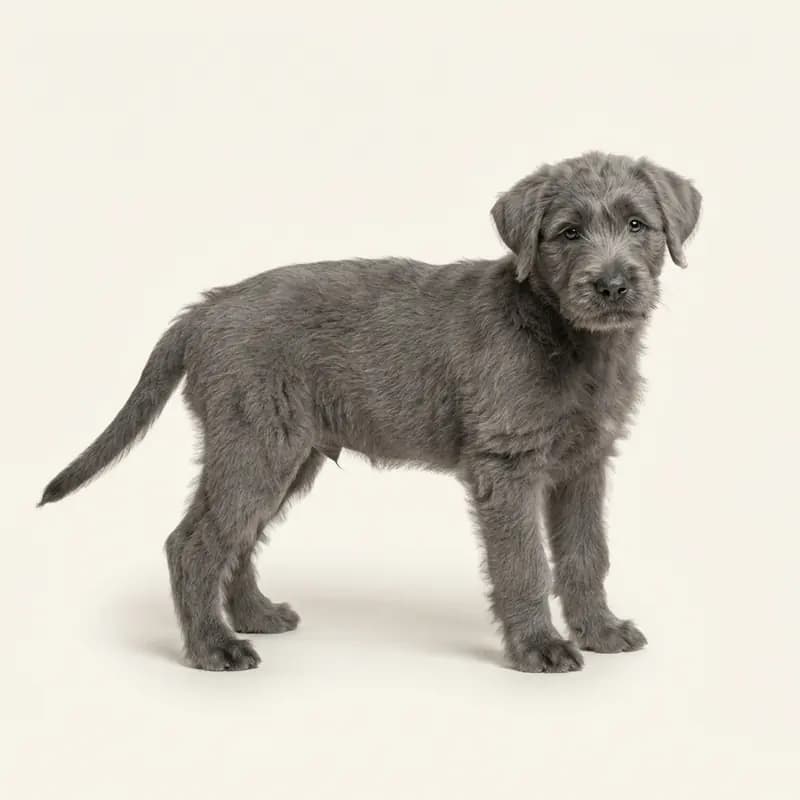 Bouvier des Ardennes Welpe in Gri