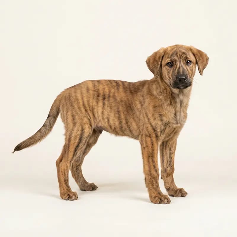 Cão de Castro Laboreiro Welpe in Gestroomd