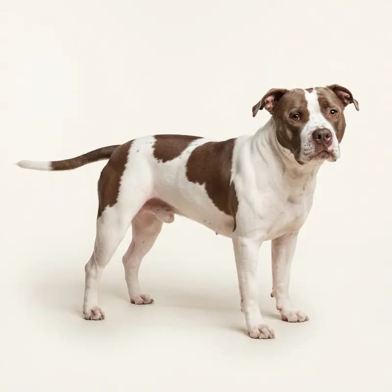 American Bully adulte en Panaché (pie)