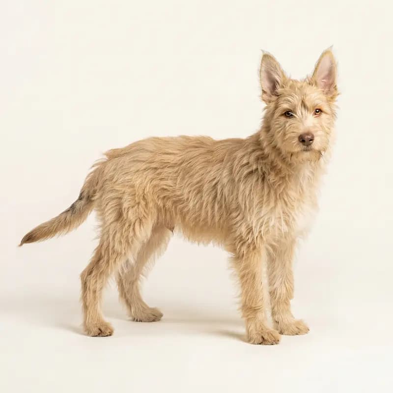 Berger de picardie Welpe in Fawn