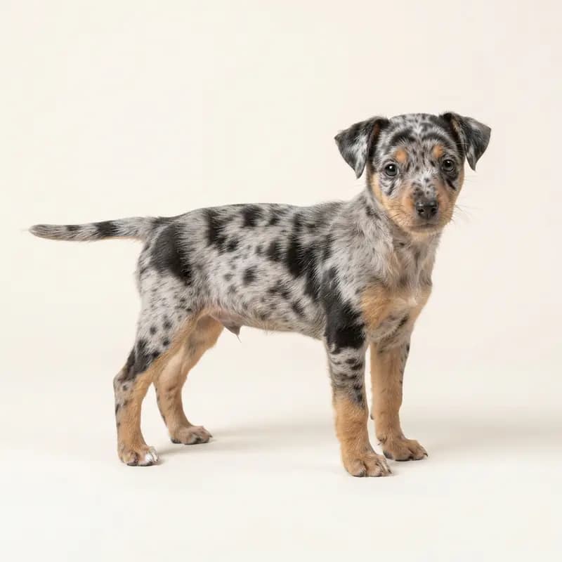 Teddy Roosevelt Terrier Welpe in Merle