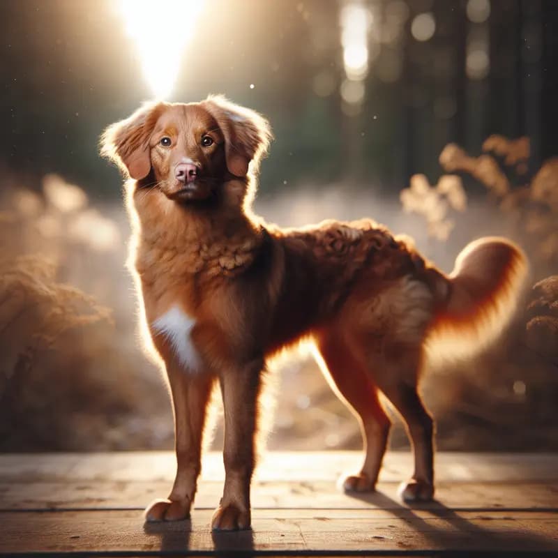 Tollerdoodle (Retriever de la Nouvelle-Écosse x Caniche) – race de chien