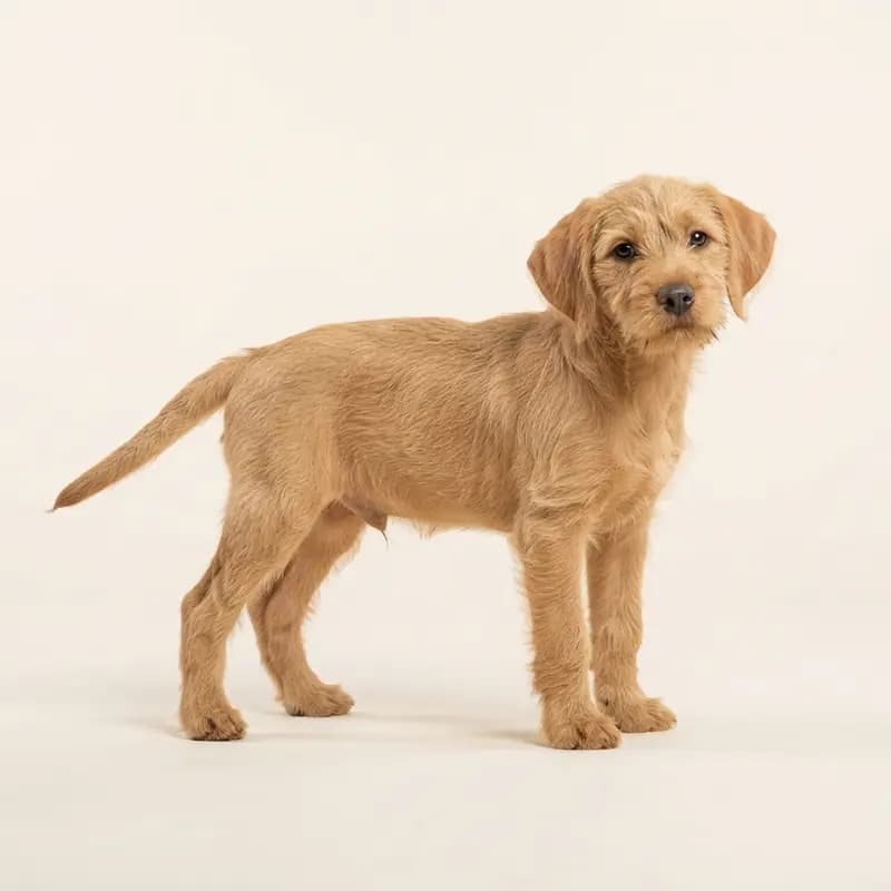 Bretonya'nın Fawn Griffon'u Welpe in Fawn