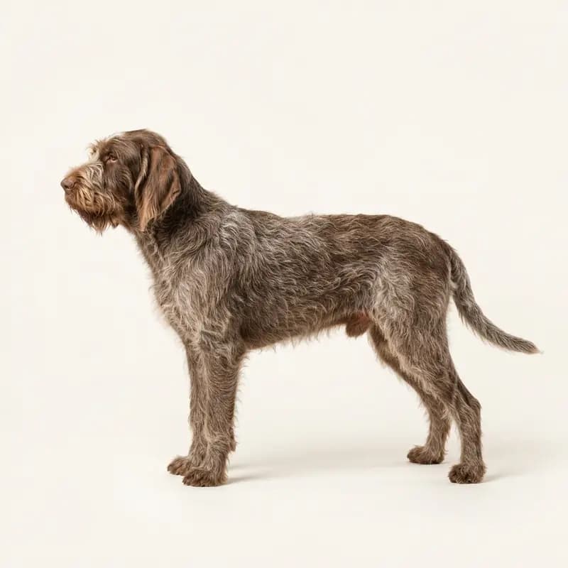 Spinone italien avec Poil dur