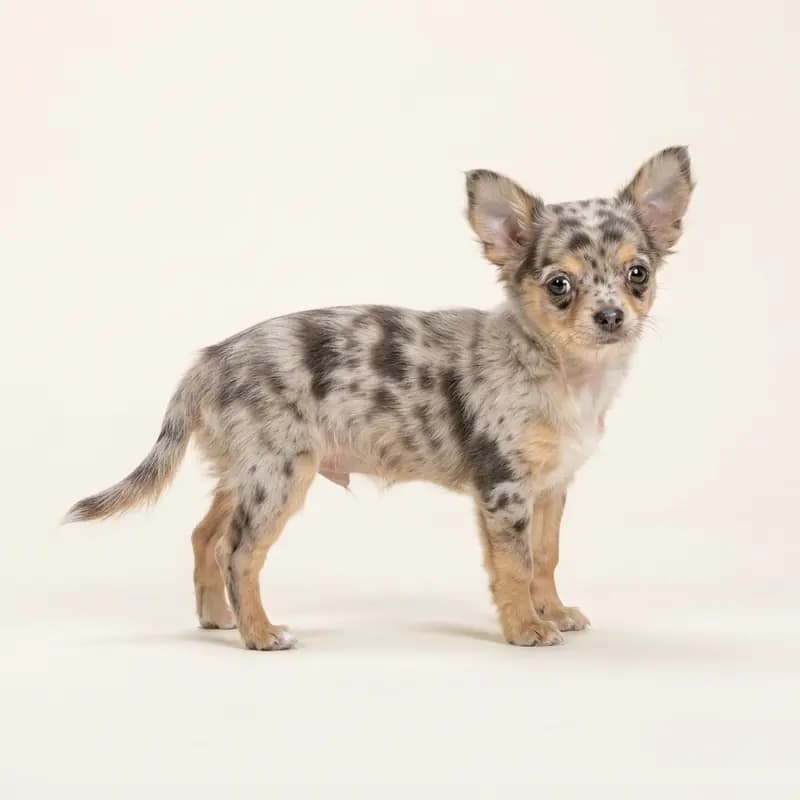 Chihuahua Welpe in Merle