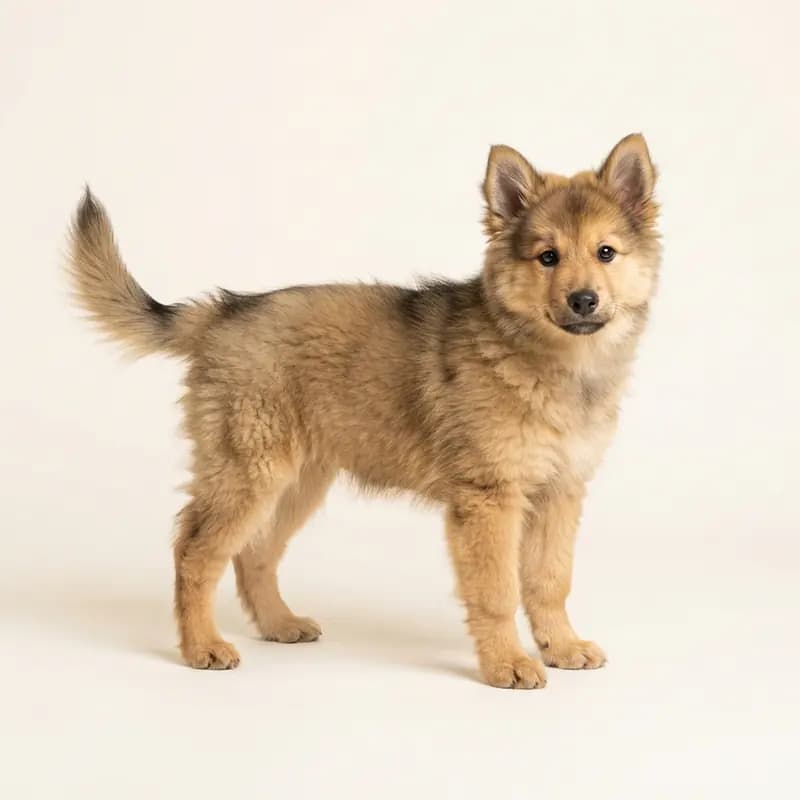 Canadese Eskimohond Welpe in Sabel